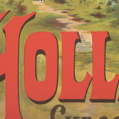 Netherlands Travel Poster: Paris to Amsterdam in 10 Hours by Gustave Fraipont, 1896