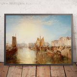 Il Porto di Dieppe di Turner, 1826 