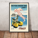 Italien-Reiseposter: Kennen Sie das Land von Michahelles 