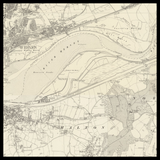 Mappa antica personalizzata di Runcorn 