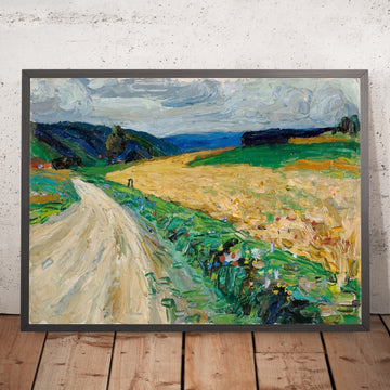 A framed image of 