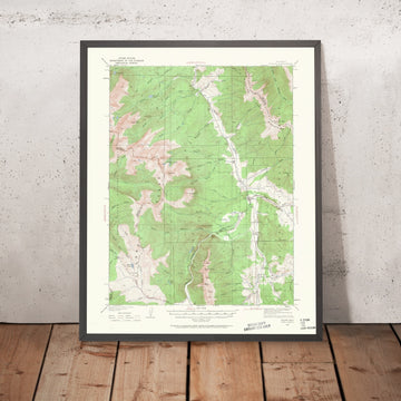 Old Map of Dillon Reservoir, Colorado by USGS, 1929 – Dillon, Blue River & Tenmile Creek