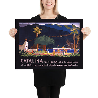 Catalina Island Travel Poster: Now See Santa Catalina by Otis Shepard, 1935