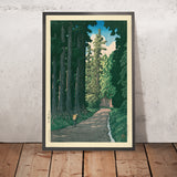 El camino a Nikko de Hasui Kawase, 1935 