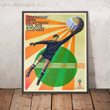 Russia 2018 Football World Cup Poster