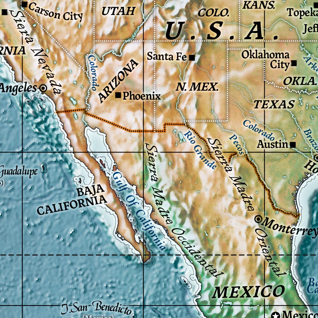 Our high-resolution cartographic master
