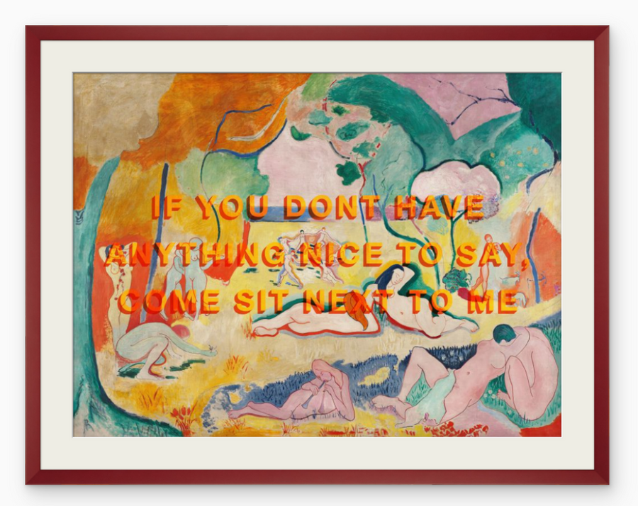 Die Freude am Leben (La Joie de vivre) von Henri Matisse, 1905 