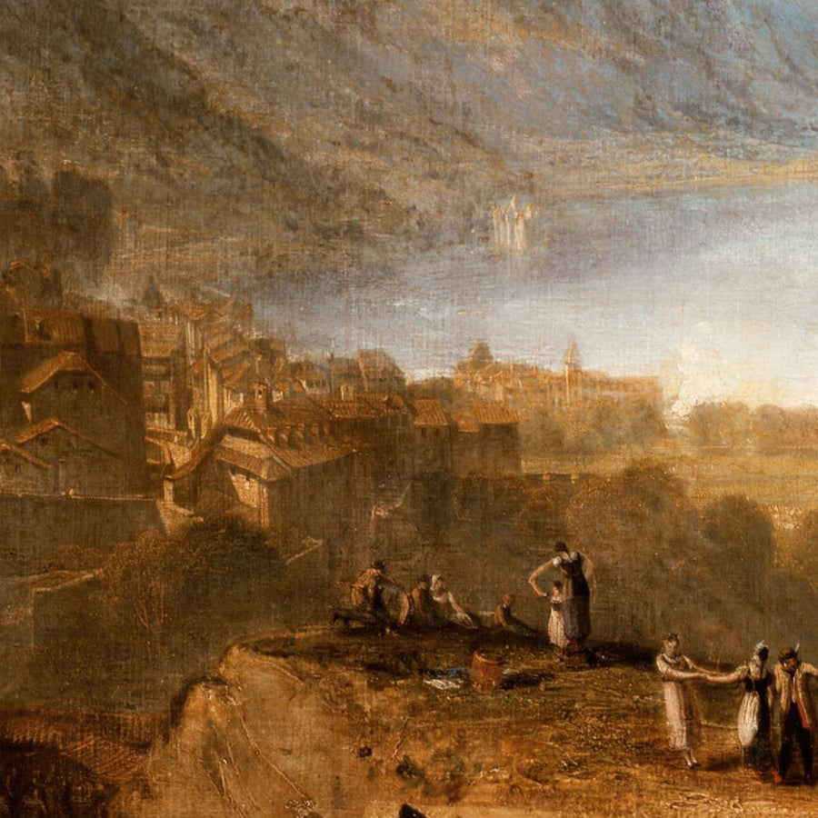 Lago di Ginevra da Montreux di Turner, 1810 