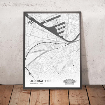 Custom Football Stadium Map: Any Ground or Club, Free Personalisation to Make it Your Own