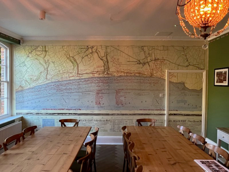Fondo de pantalla de mapa antiguo - Mural de arte antiguo hecho a medida - pegado o peel & stick - Londres, Edimburgo, Dublín