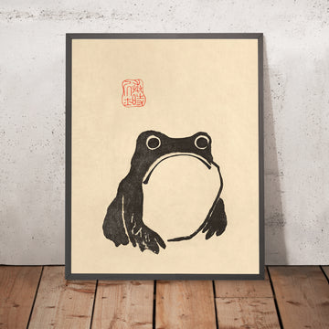 Frog triste di Matsumoto Hoji, 1815 