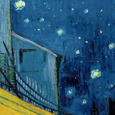 Café Terrace at Night by Vincent van Gogh, 1888