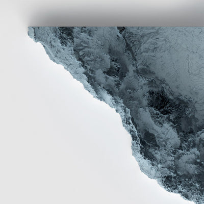Texas Topographische 3D-Reliefkarte 
