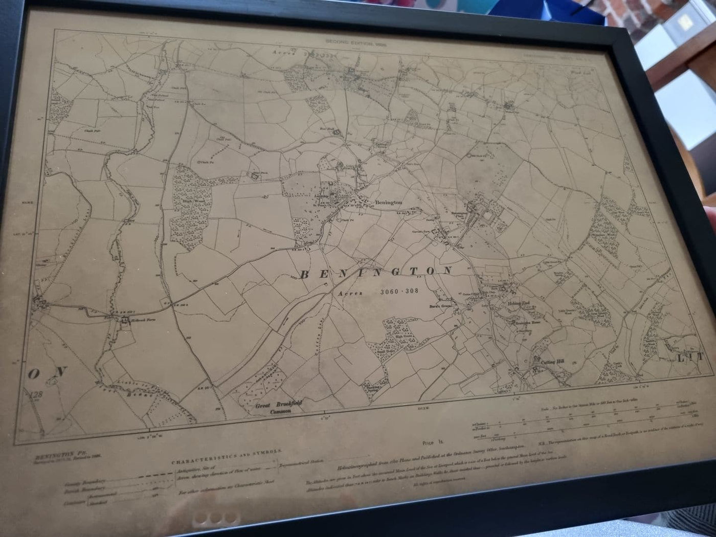 Personalised Old Map - Make Your Own 1800s and 1900s Ordnance Survey P ...