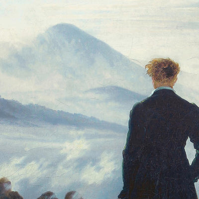 Wanderer above the Sea of Fog by Caspar David Friedrich, 1817