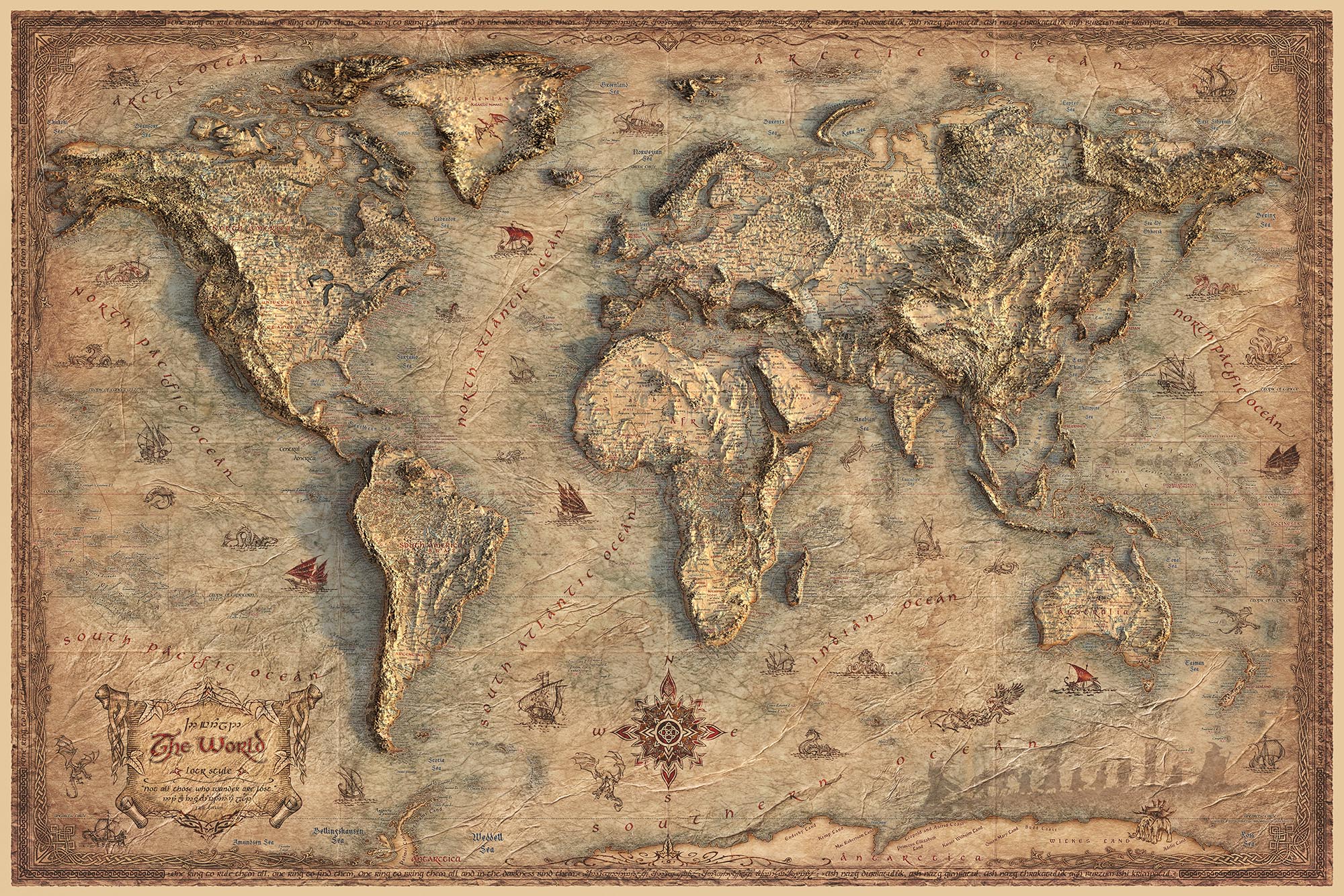 Image showing the difference between an Original map and a map that has undergone the Unique 3D transformation
