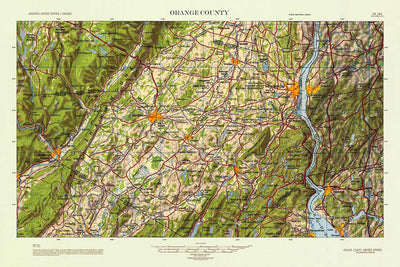 Mapa antiguo personalizado: haga su propio 1800 y 1900s Mapa del código postal de la encuesta de artillería