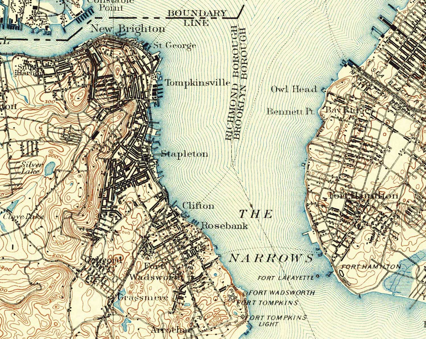 1900s Map Personalized Old Map (USA) - Make Your Own 1800s and 1900s USGS Topo Z ...