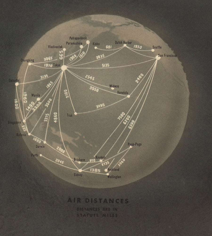 NAVWARMAP No. 6 - Old World War 2 MAP, 1944 - Mapa de la EDUCACIÓN Y PROPAGANDA de la Marina de los EE. UU. - Aliados marítimos contra la tabla de pared nazi