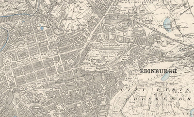 Mapa antiguo personalizado (Reino Unido) - Haga su propio mapa postal Ordnance Survey de 1800 y 1900