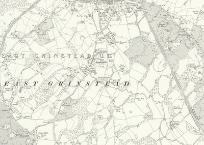 Personalised Old Map - Make Your Own 1800s and 1900s Ordnance Survey P ...