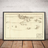 Antiguo mapa histórico de Nueva Holanda en 1726 por Francois Valentijn - Abel Tasman, Australia, Nueva Zelanda, Borneo, Nueva Guinea