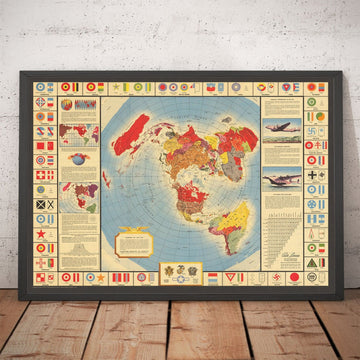 Mappa del mondo dell&