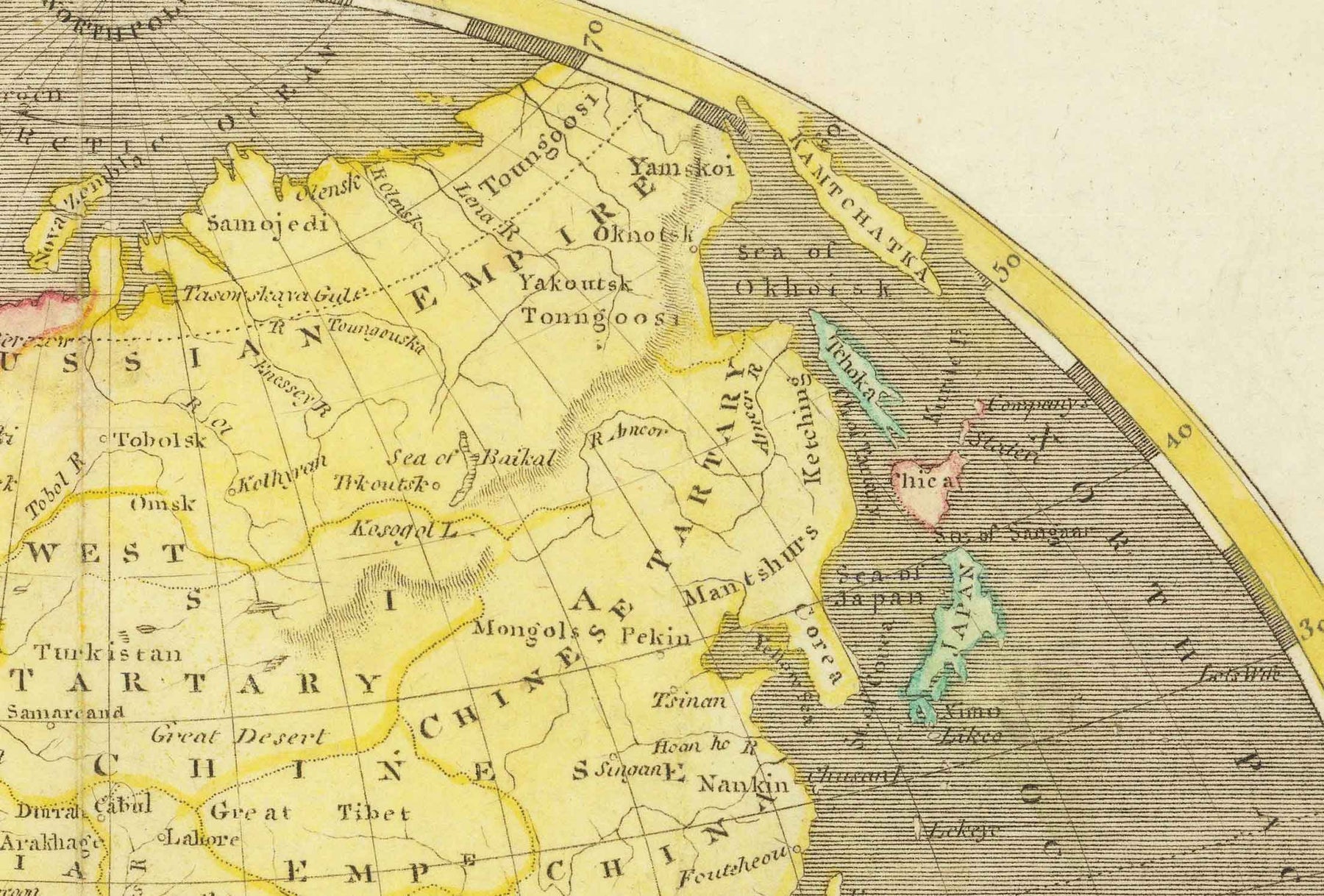 First Map Product Old Double Hemisphere World Map, 1804 by Arrowsmith - Rare 19th Centur ...