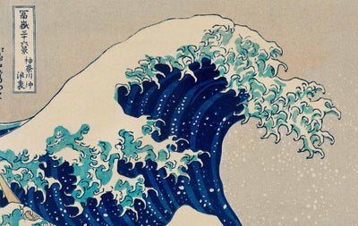 La gran ola de Kanagawa por Hokusai, 1831 - Arte personalizado