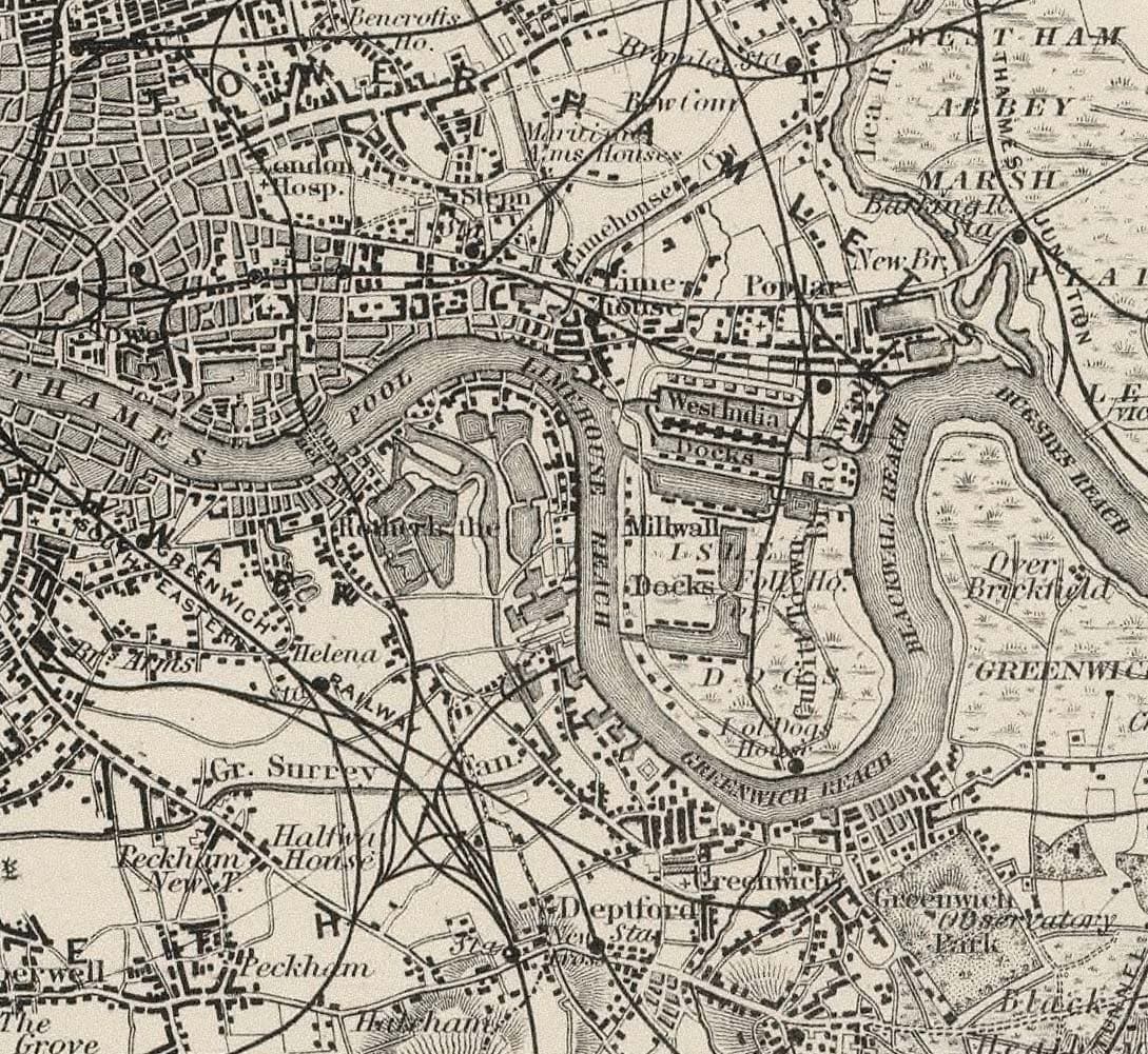 Environs de Londres, par G.W. Colton, 1886