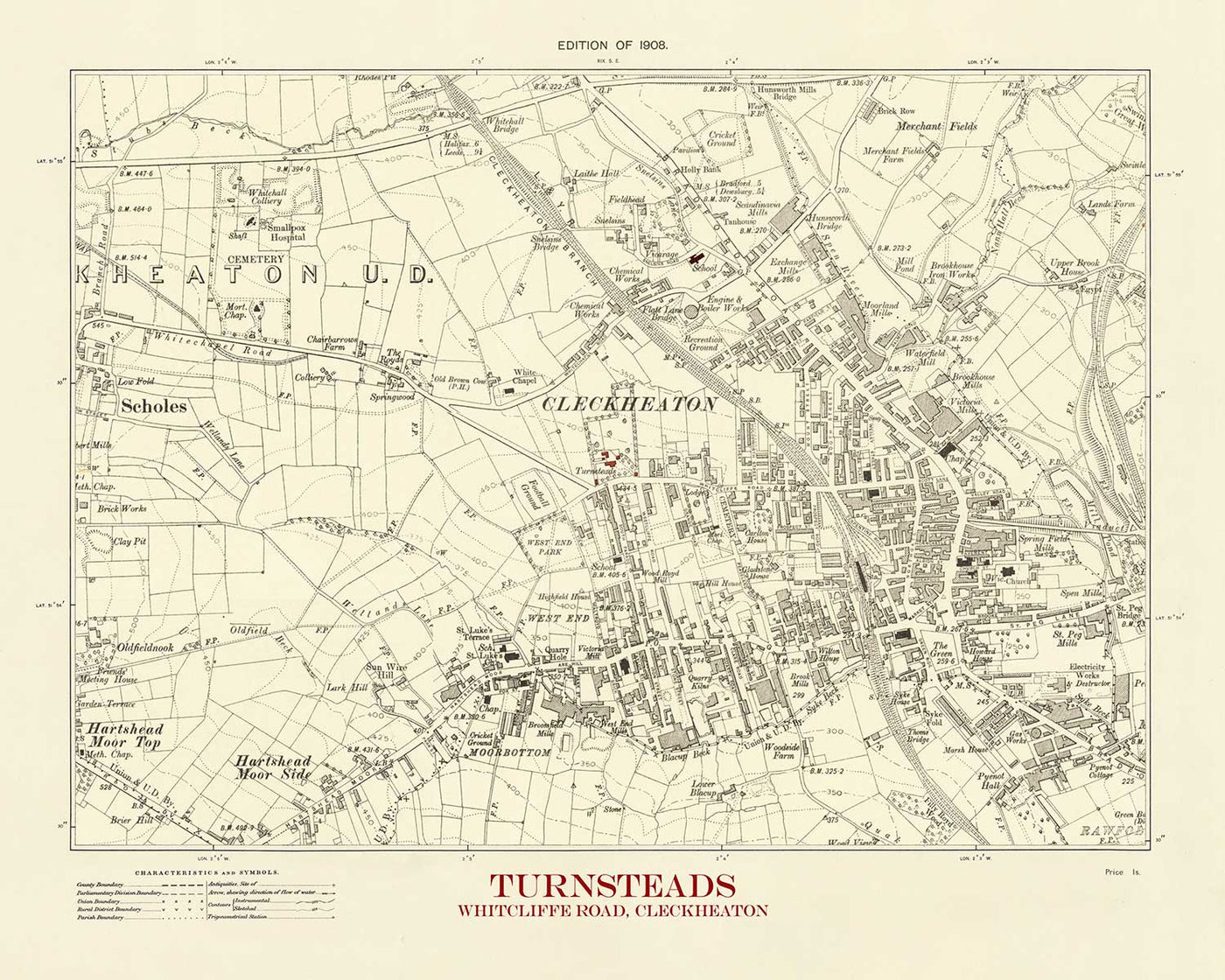 Personalised Old Map - Make Your Own 1800s and 1900s Ordnance Survey P ...