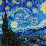 La Noche Estrellada de Vincent van Gogh, 1889 