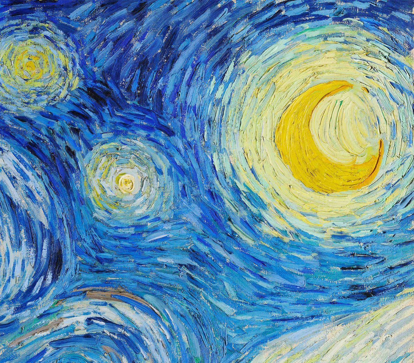 Die sternenklare Nacht von Vincent van Gogh, 1889 - Personalisierte Kunst