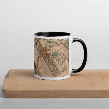 Tasse de Camden - Tasse unique de 330ml (11oz) avec la carte couleur 1830 de Londres de C & J Greenwood de Greenwood